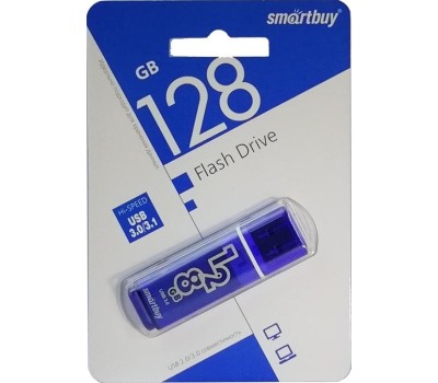 USB флеш SMARTBUY (SB128GBGS-DB) 128GB GLOSSY DARK BLUE USB3.0