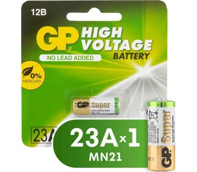 Элементы питания GP (02893) 23AFRA-2F1 (23A)