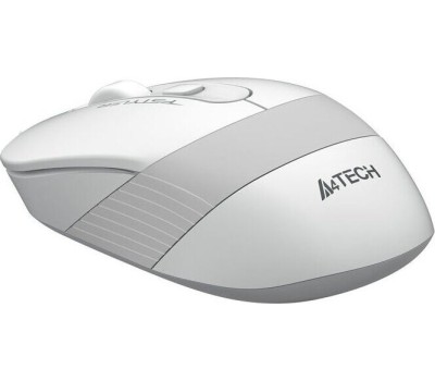 Мышь A4TECH FStyler FG10 белый/серый оптическая (2000dpi) беспроводная USB