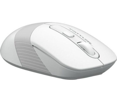 Мышь A4TECH FStyler FG10 белый/серый оптическая (2000dpi) беспроводная USB