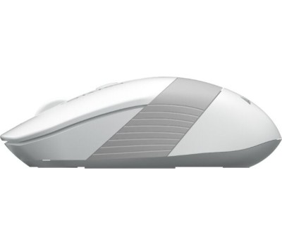 Мышь A4TECH FStyler FG10 белый/серый оптическая (2000dpi) беспроводная USB