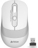 Мышь A4TECH FStyler FG10 белый/серый оптическая (2000dpi) беспроводная USB