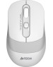 Мышь A4TECH FStyler FG10 белый/серый оптическая (2000dpi) беспроводная USB
