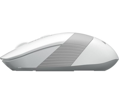 Мышь A4TECH FStyler FG10 белый/серый оптическая (2000dpi) беспроводная USB