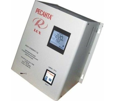 Стабилизатор напряжения РЕСАНТА АСН-12000Н/1-Ц LUX