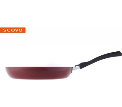 Сковорода SCOVO СЭ-026 expert со стекл. крышкой д.20 см