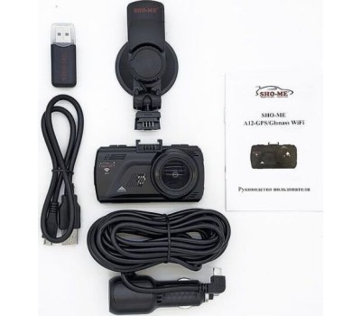 Видеорегистратор SHO-ME A12-GPS/GLONASS WI-FI