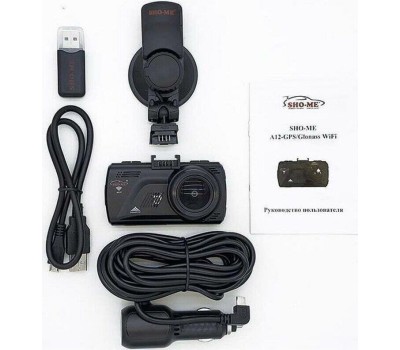 Видеорегистратор SHO-ME A12-GPS/GLONASS WI-FI