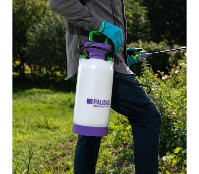 Опрыскиватель PALISAD Опрыскиватель 7 л, ручной, усиленный, с горловиной, насосом, шлангом, разбрызгивателем 64747