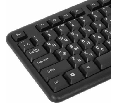 Клавиатура проводная ОКЛИК 180M черный USB