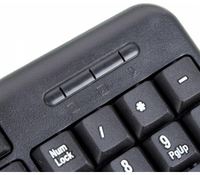 Клавиатура проводная ОКЛИК 180M черный USB