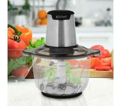 Измельчитель KITFORT КТ-3012 серебристый