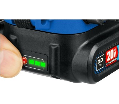 Бесщеточный гайковерт ЗУБР GB-250-22 20В, 2аккум., бесщеточный