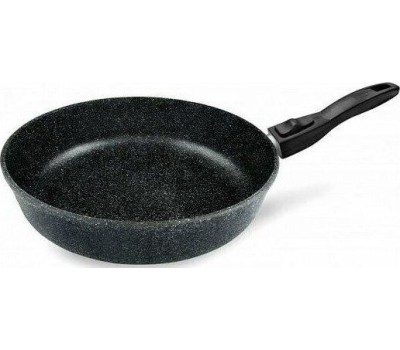 Сковорода НЕВА МЕТАЛЛ ПОСУДА GL2028 а/пр литая 28см съемн/руч Готовить легко stone