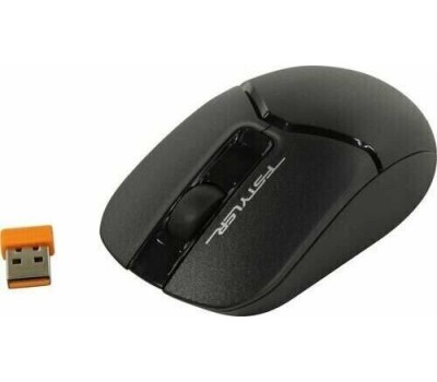 A4TECH Мышь Fstyler FG12 черный оптическая (1200dpi) беспроводная USB (3but)