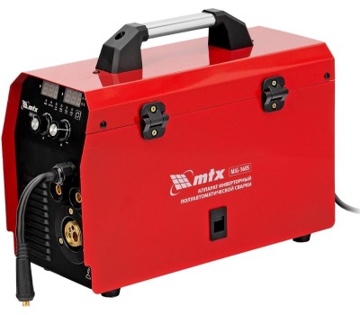 Сварочный аппарат MTX Аппарат инвертор. полуавтомат. cварки MIG-160S, 160A, ПВ 60%, катушка 5 кг 94301