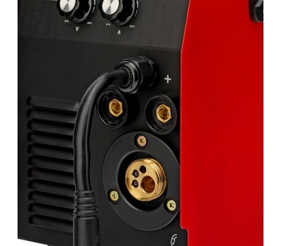 Сварочный аппарат MTX Аппарат инвертор. полуавтомат. cварки MIG-160S, 160A, ПВ 60%, катушка 5 кг 94301