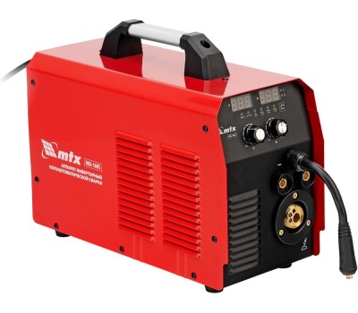 Сварочный аппарат MTX Аппарат инвертор. полуавтомат. cварки MIG-160S, 160A, ПВ 60%, катушка 5 кг 94301