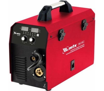 Сварочный аппарат MTX Аппарат инвертор. полуавтомат. cварки MIG-160S, 160A, ПВ 60%, катушка 5 кг 94301