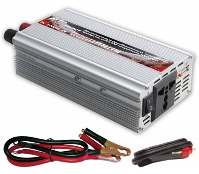 Автоинвертор AVS IN-1000W-24 24/220V (A07074S)