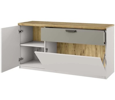 Модульная мебель АНРЭКС MODERN Тумба RTV 2D1S. ПЕРС ЖЕМЧУГ/ИРЛ ЛИКЕР (3 кор.)