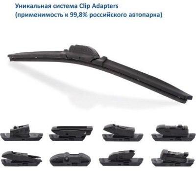 Щетка стеклоочистителя GOODYEAR GY000443 бескаркасная PREMIUM 23