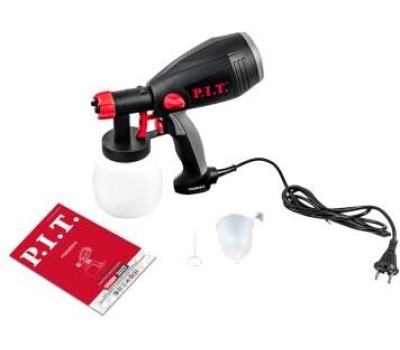 Краскопульт электрический P.I.T. Краскопульт электрич. PSG3020-C МАСТЕР (550Вт,700мл/мин, сопло 2,5мм, бак 800мл, SDS разъем)