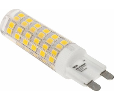 REXANT Лампа светодиодная капсульного типа JD-CORN G9 230В 5Вт 2700K теплый свет (поликарбонат)