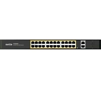 Коммутатор NETIS Коммутатор 24PORT 10/100M POE 4GE COMBO P124GH