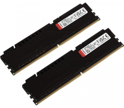 Оперативная память KINGSTON Оперативная память Fury Beast Black KF556C40BBAK2-64 DDR5 - 2x 32ГБ 5600МГц, DIMM, Ret