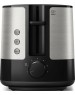 PHILIPS Тостер HD2637/90 830Вт черный/серебристый