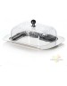 Масленка AGNESS МАСЛЕНКА С ПЛАСТИКОВОЙ КРЫШКОЙ 19*12*7 СМ (КОР=24ШТ.) 912-010