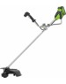 GREENWORKS Триммер электрический GD40BCB, аккумуляторный, 40В, без АКБ, без ЗУ [2105707]