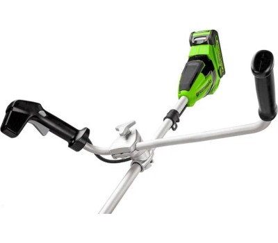GREENWORKS Триммер электрический GD40BCB, аккумуляторный, 40В, без АКБ, без ЗУ [2105707]