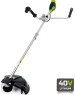 GREENWORKS Триммер электрический GD40BCB, аккумуляторный, 40В, без АКБ, без ЗУ [2105707]