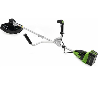 GREENWORKS Триммер электрический GD40BCB, аккумуляторный, 40В, без АКБ, без ЗУ [2105707]