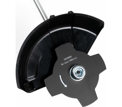 GREENWORKS Триммер электрический GD40BCB, аккумуляторный, 40В, без АКБ, без ЗУ [2105707]