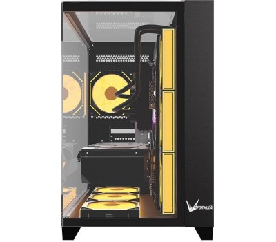 Корпус для ПК FORMULA Корпус ATX Crystal Z9, Midi-Tower, без БП, черный [crystal z9 b]