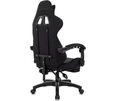 Кресло компьютерное игровое ZOMBIE Кресло игровое Shadow, ткань, до 120кг, черный/серый