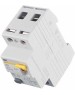 IEK Выключатель дифф. тока (УЗО) ВД1-63 (MDV10-2-025-030) 25A 2П 230В 2 модуля белый (упак.:1шт)