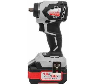 Ударный гайковерт ИНТЕРСКОЛ Ударный гайковерт ГАУ-250/36ВЭ, 2Ач, без ЗУ, с двумя аккумуляторами [863.2.2.70]