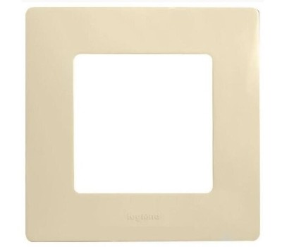 LEGRAND Рамка (672560) накладная 1шт вертикальный монтаж ABS пластик слоновая кость