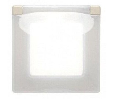 LEGRAND Рамка (672560) накладная 1шт вертикальный монтаж ABS пластик слоновая кость