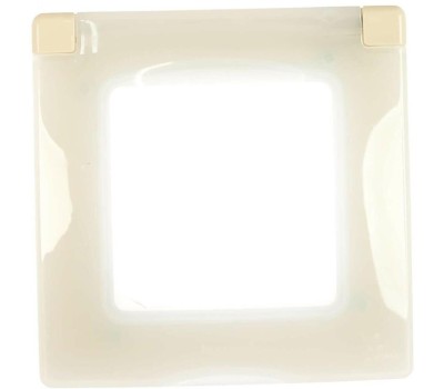 LEGRAND Рамка (672560) накладная 1шт вертикальный монтаж ABS пластик слоновая кость