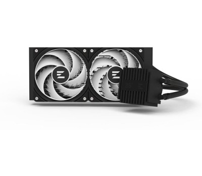 ZALMAN Система водяного охлаждения Alpha2 A24, LCD, 4-pin, ARGB, 120мм, черный, retail [alpha2 a24 black]