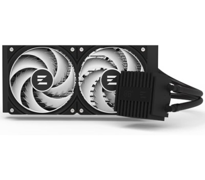 ZALMAN Система водяного охлаждения Alpha2 A24, LCD, 4-pin, ARGB, 120мм, черный, retail [alpha2 a24 black]