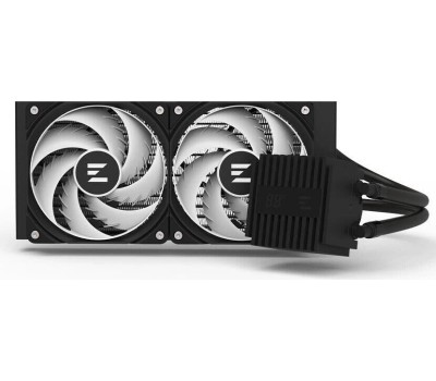 ZALMAN Система водяного охлаждения Alpha2 A24, LCD, 4-pin, ARGB, 120мм, черный, retail [alpha2 a24 black]
