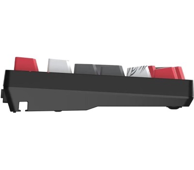 Клавиатура A4TECH Клавиатура Bloody WS98 Naraka, беспроводная, USB, Bluetooth/Радиоканал, механическая, серый/красный