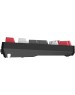 Клавиатура A4TECH Клавиатура Bloody WS98 Naraka, беспроводная, USB, Bluetooth/Радиоканал, механическая, серый/красный