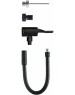 Автокомпрессор HOTO Автомобильный компрессор Electric Air Pump (чёрный, QWCQA001)